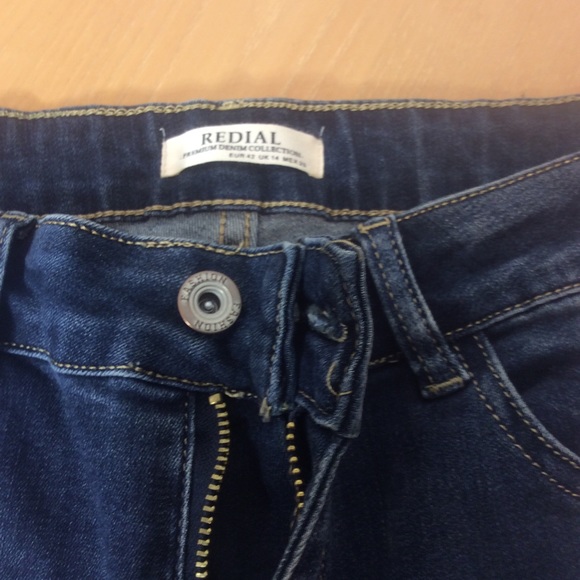 Redial denim jeans pearl embellishments - Picture 3 of 4